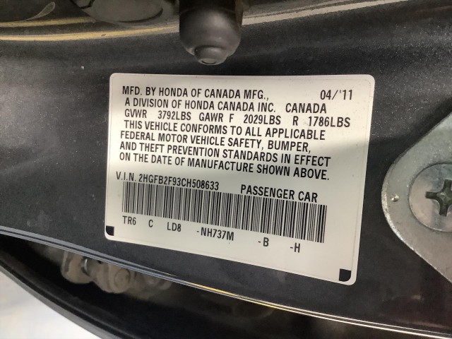 2012 HONDA CIVIC EX-L SEDAN 5-SPEED AT