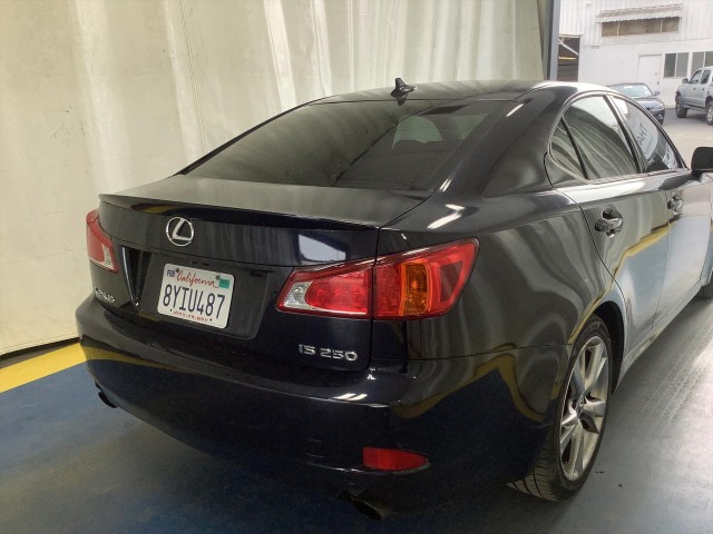 2010 LEXUS IS IS 250 6-SPEED SEQUENTIAL
