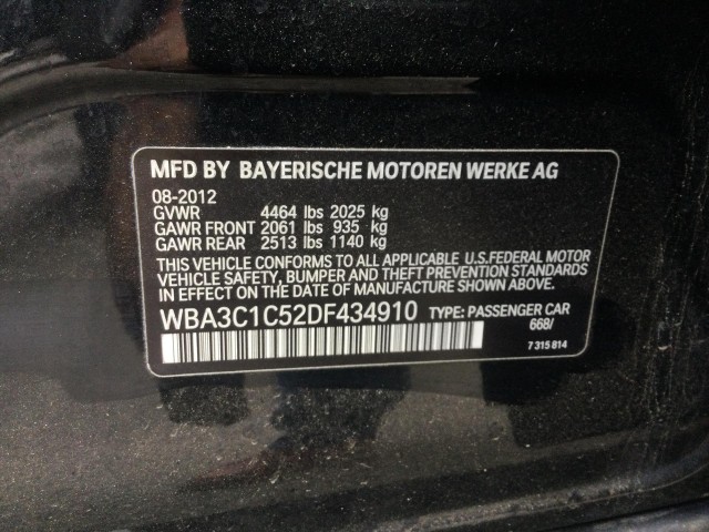 2013 BMW 3-SERIES 328I SEDAN