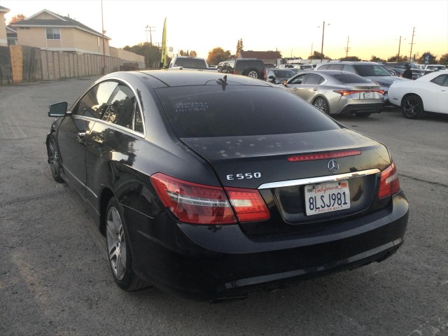 2010 MERCEDES-BENZ E-CLASS E550 COUPE