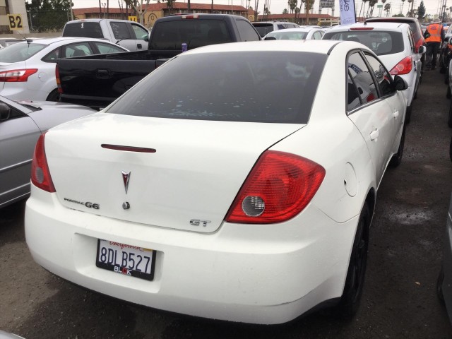 2008 PONTIAC G6 GT SEDAN